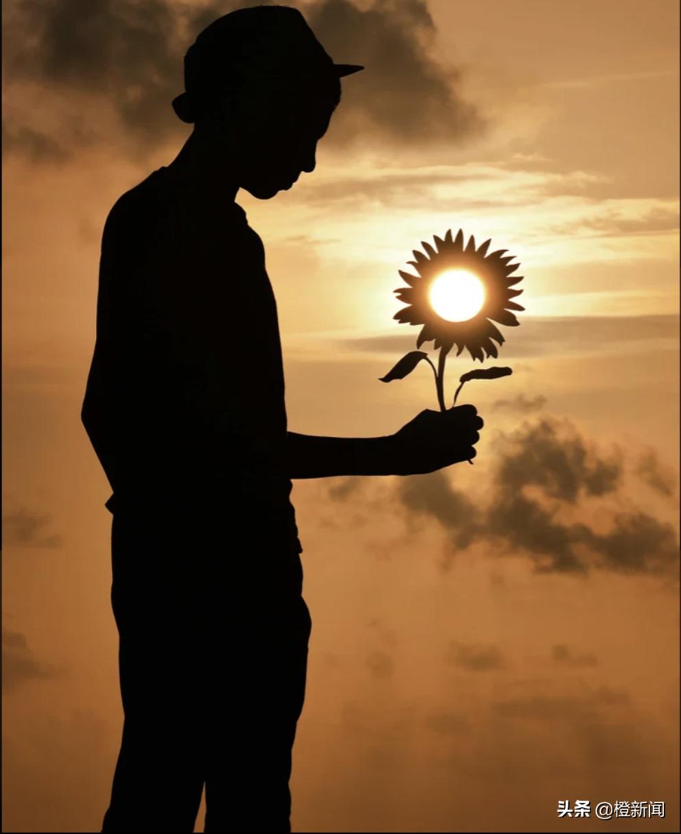 落日拍照摄影师,摄影师日落影子超燃