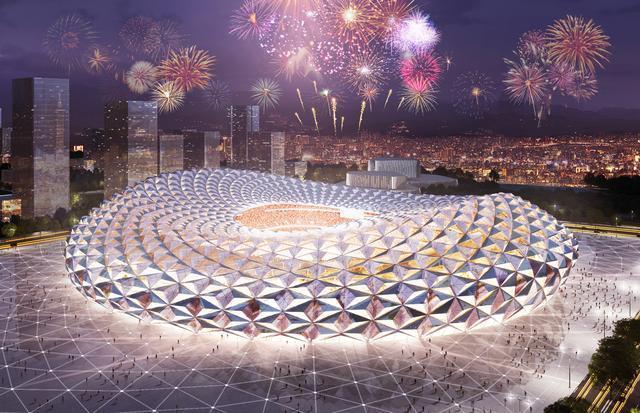 恒大打造“超级”球场 造型设计与商业模式的双重创新