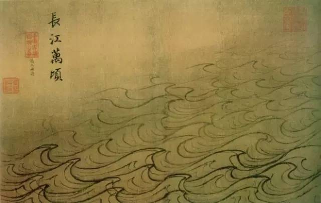 近现代名家画水,历代名家绘画水墨写生图