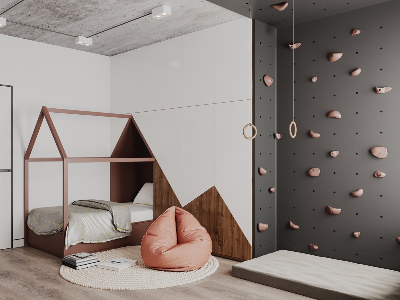 小户型餐厅客厅一体化装修简约风,客厅厨房一体小户型现代简约装修