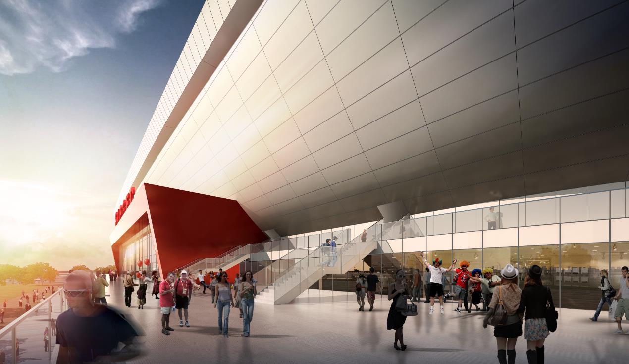 上海足球场设计,上海建10座专业足球场