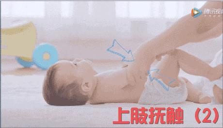 攒肚子抚触操,宝宝消化不良腹部抚触