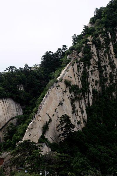 西岳华山五峰风景,华山一日游西安出发路线推荐