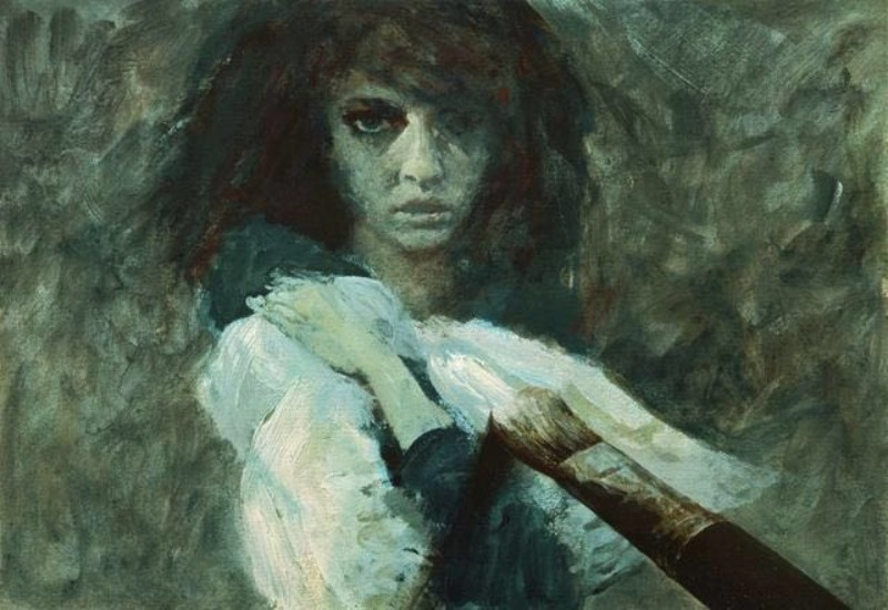 何多苓连环画雪雁,何多苓的经典创作雪雁