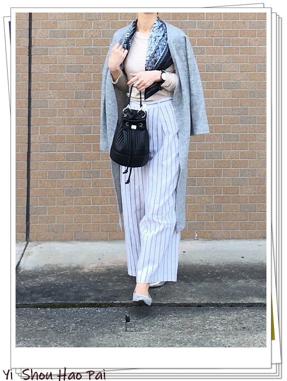 亚麻垂感裤搭配,杏色阔腿亚麻裤的搭配