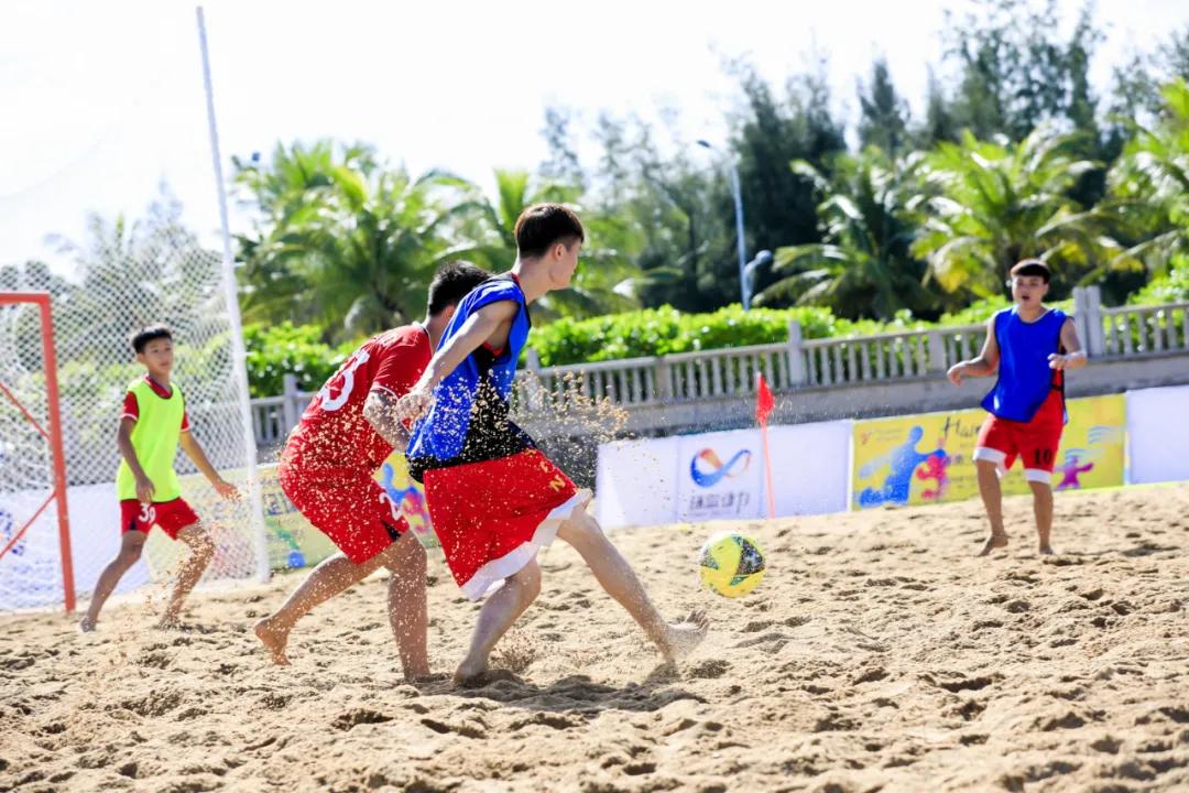 海南2020沙滩运动嘉年华,海南沙滩足球开幕式