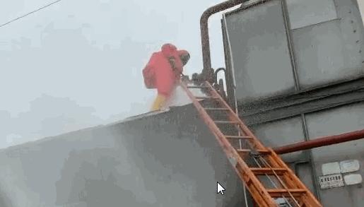 氢氟酸泄漏消防员后续,江苏常州一个消防员救援泄漏气体