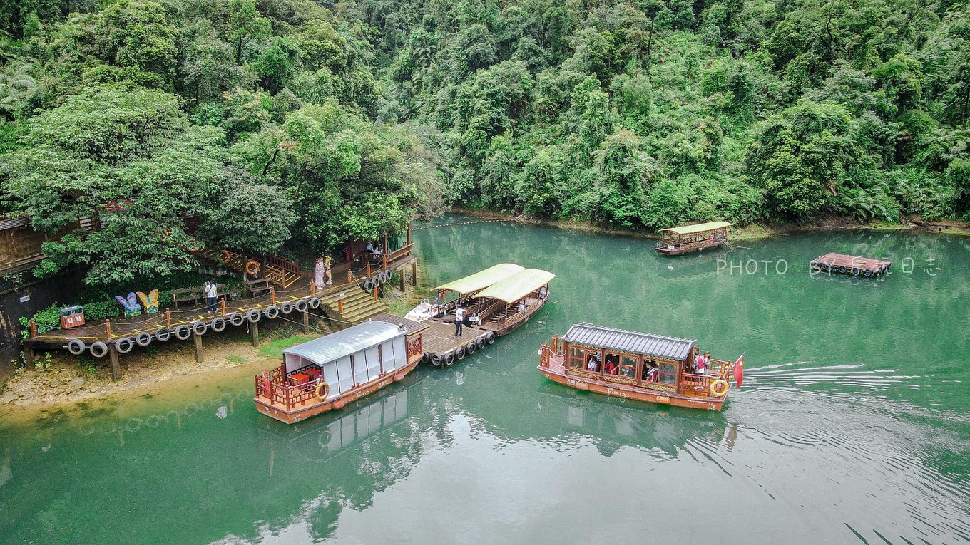 享受鼎湖山绝美风景,换个角度的风景