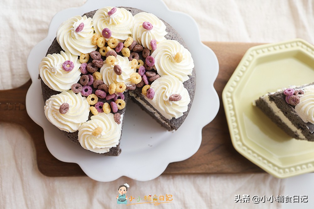 没有奶油裱花蛋糕小窍门,不用抹面的奶油蛋糕做法