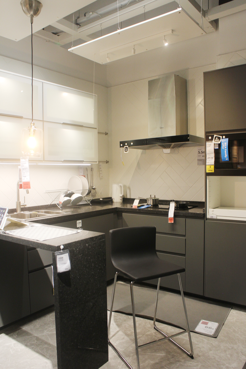 宜家装修厨房开放式收纳,宜家厨房收纳布局效果图