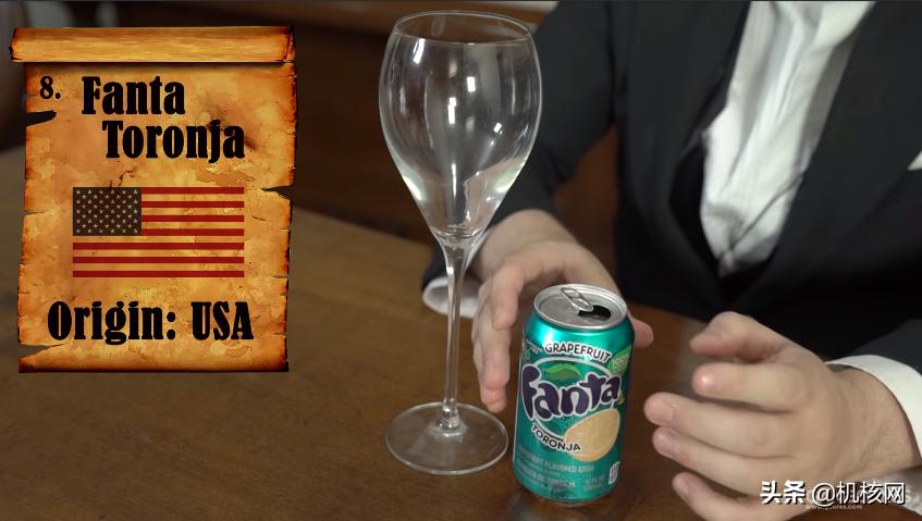 14种不同口味的芬达,四种口味的芬达