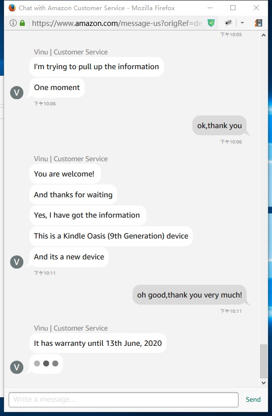你的kindle需要维修,kindle在线客服怎么找