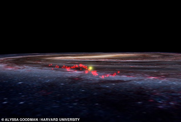 10万光年的银河系结构图,最新科学发现银河系直径多少光年