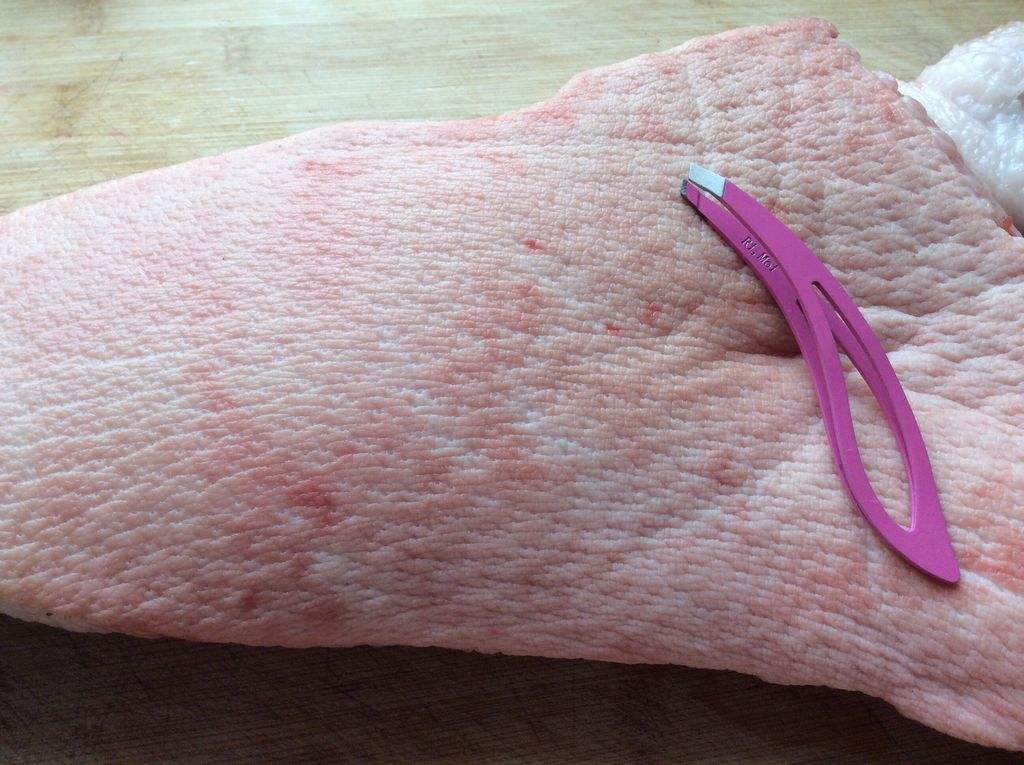 猪皮的猪毛怎么处理,猪皮上有猪毛怎么办