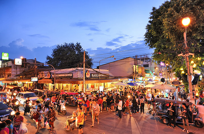 泰国清迈自由行旅游七天游,泰国清迈旅游白庙