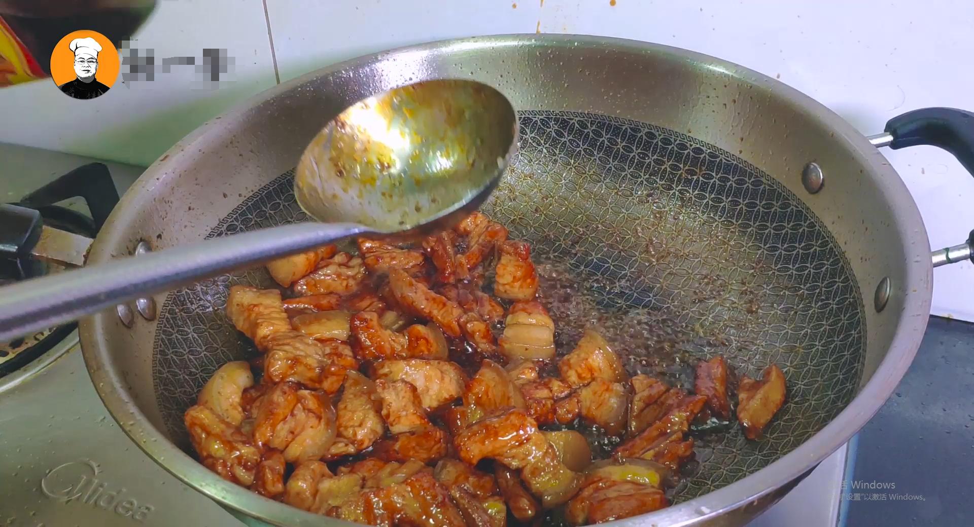 干马齿菜烧红烧肉,马齿菜干扣肉做法