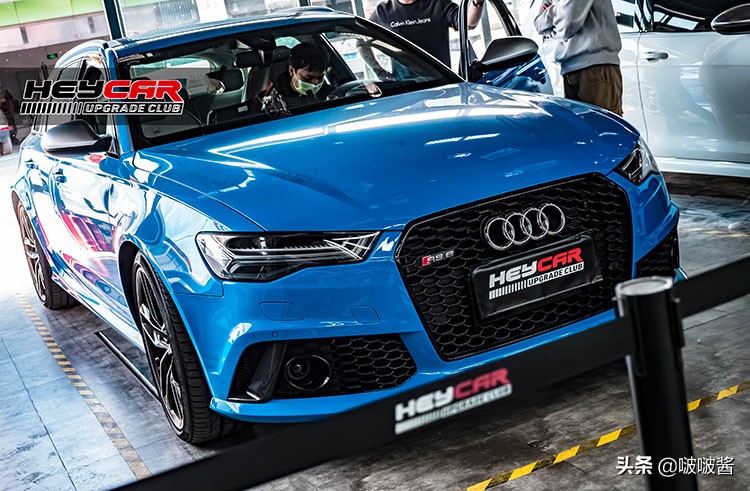 奥迪rs6方向盘,奥迪rs6赛道模式按键改装