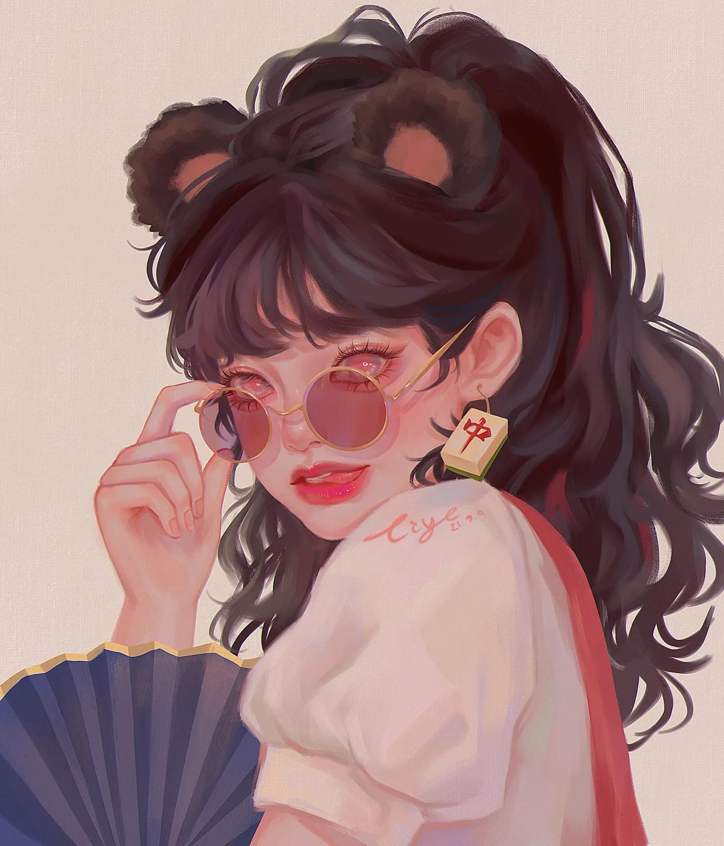 卡通头像可爱呆萌动漫人物q版,微信头像卡通可爱女生唯美动漫