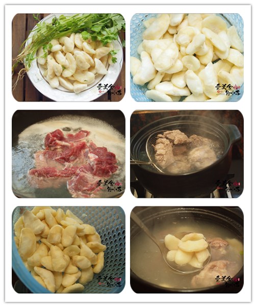 菱角瘦肉汤各种做法,菱角煮汤去皮吗