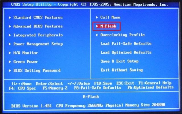 微星主板bios设置的m-flash怎么使用,微星flashbios怎么刷bios