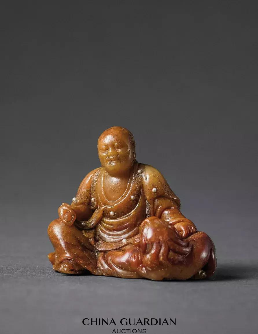 中国嘉德拍卖寿山石雕罗汉纪录,寿山石雕件收藏鉴赏