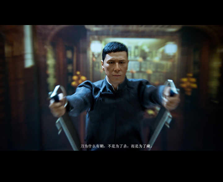 叶问甄子丹照片高清,甄子丹和叶问照片像不像