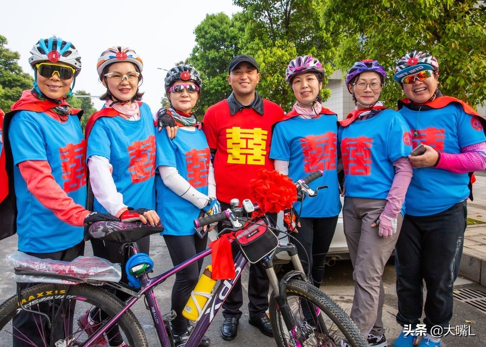 别样的创意婚礼：自行车婚礼，昨天九江这对新人火爆浔城！