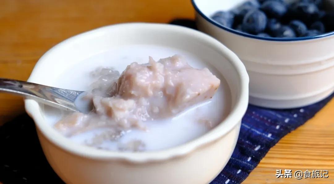 荔浦芋头甜品甜而不腻,家庭简单荔浦芋头的甜品