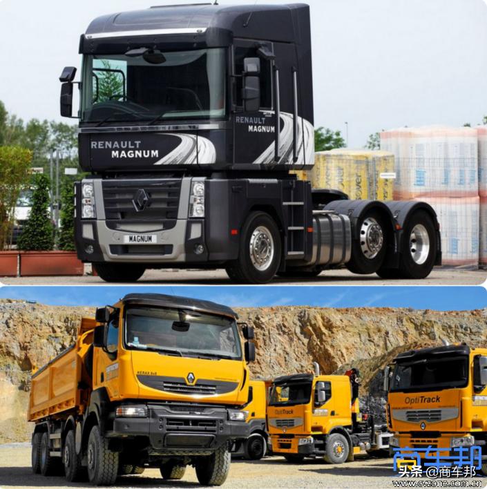 全球十大重卡牵引车排名,新款霸龙重卡牵引车