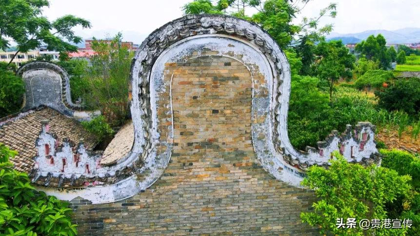 贵港市古城墙古遗址古村落,广西贵港大山里的古民居