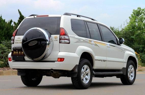 丰田霸道后边vx是什么意思,丰田霸道尾标tx