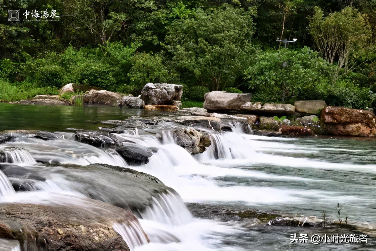 惠州又一避世乌托邦，泡“岭南第一汤”，瀑布无边泳池，如诗如画
