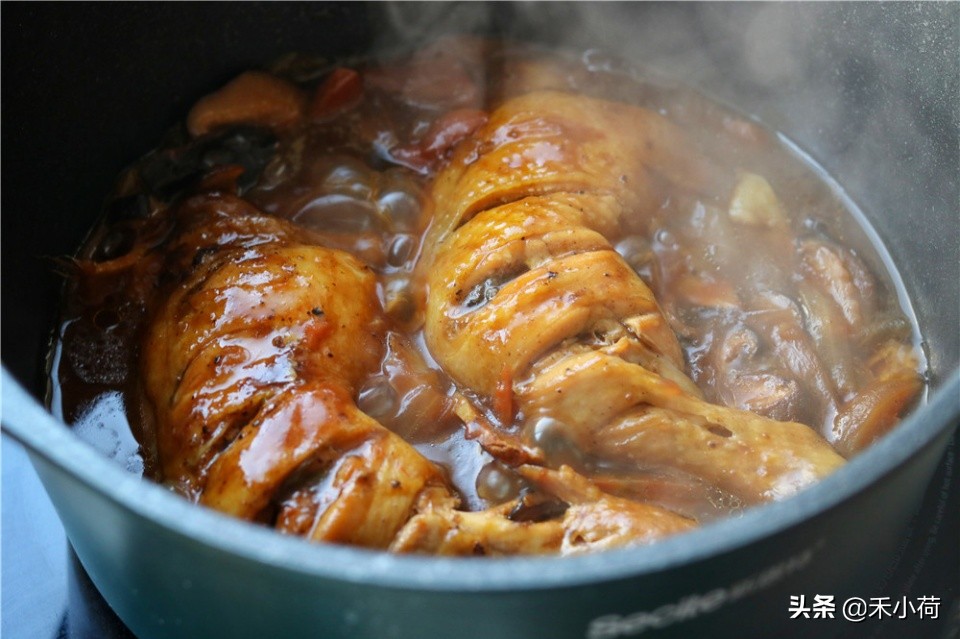 懒人鸡腿焖饭电饭煲做法,不用烤箱做鸡腿最简单的做法
