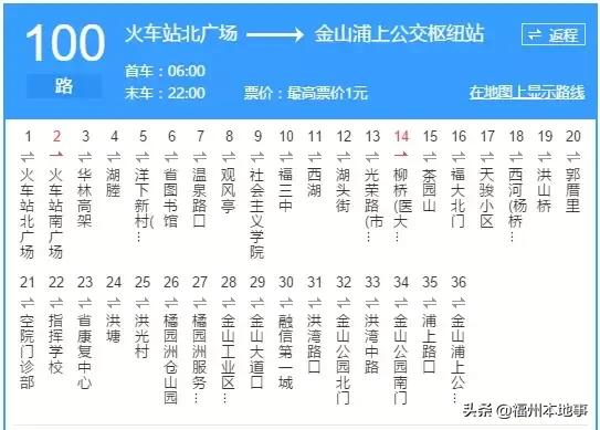 超详细！在福州再也不怕找不到路了！这条微信值得收藏