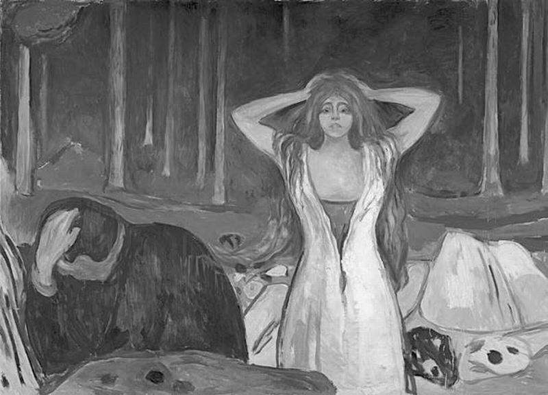 蒙克的画作,蒙克创作了哪一幅画