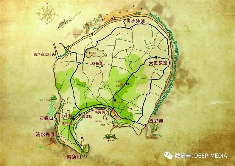 涠洲岛海上风景,涠洲岛最美海景