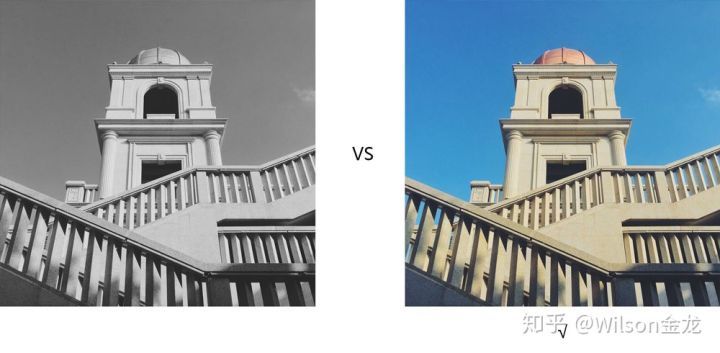 黑白照片变彩色是原来的颜色吗,为什么一点黑白照片就能变成彩色