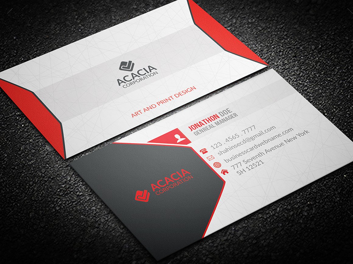 商务名片设计简单英语,商务大气名片设计