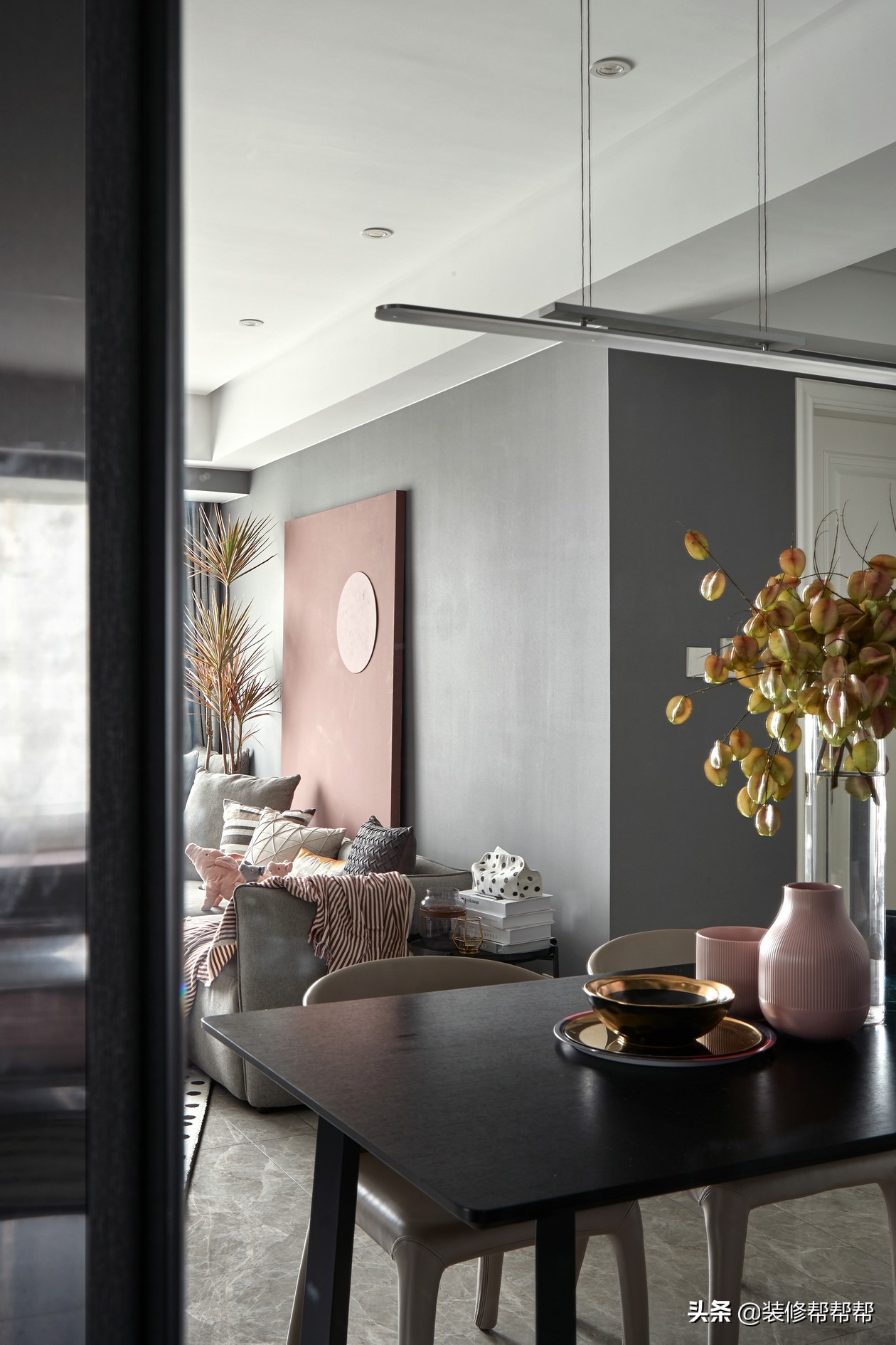89㎡撩人北欧风，高级灰，烟粉色，气质优雅颜值爆升！