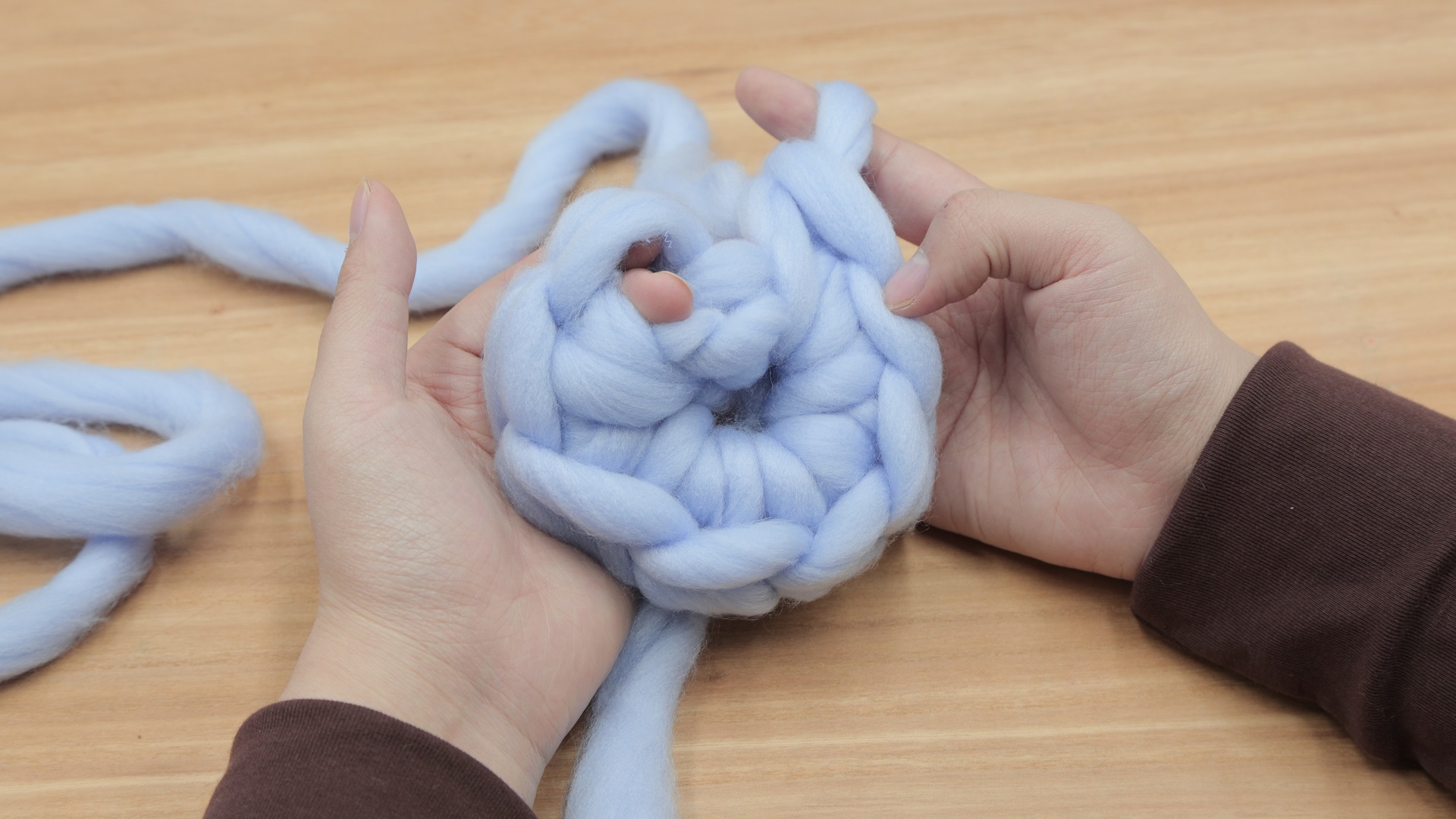 冰岛线能编织什么,冰岛线编织狗窝教程