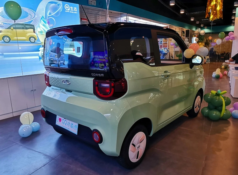 30小时订单7.5万辆,奇瑞qq冰淇淋新能源汽车能跑多少