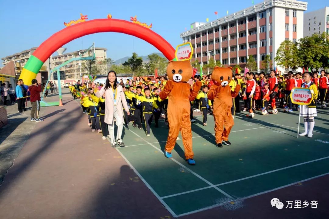 阳春市兴华小学校运会,逸夫小学县运会