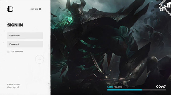 LOL：新版客户端即将来袭，后台补丁更新时间缩短至40秒