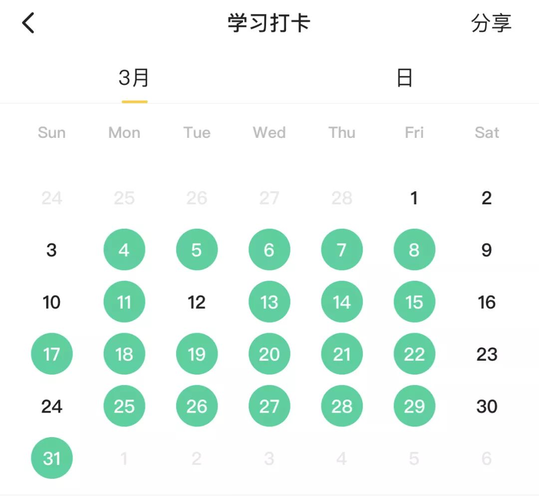 朋友圈打卡英语,每日打卡的英语词汇