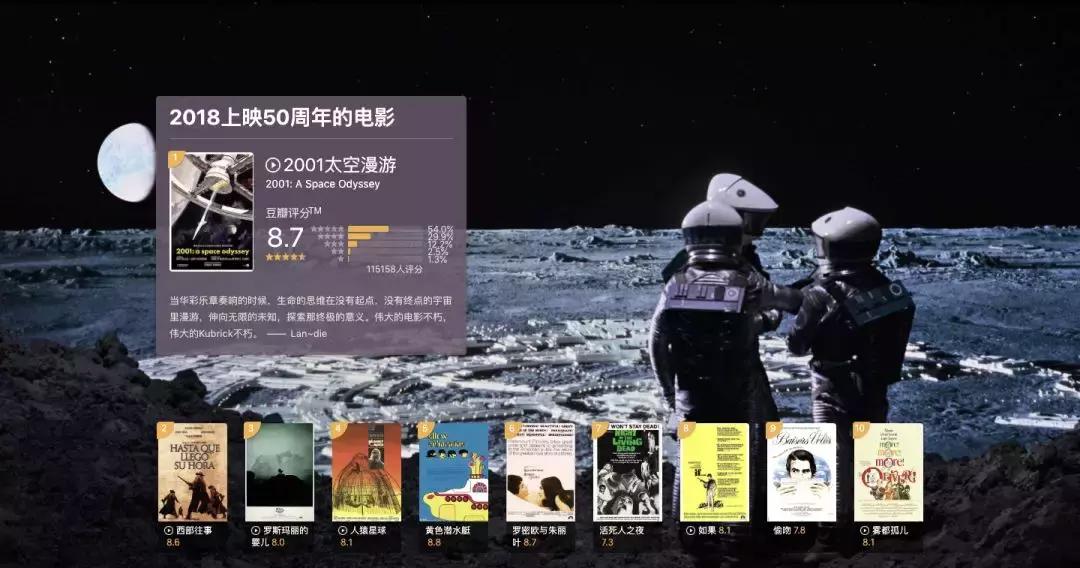 2018豆瓣最高分电影,豆瓣评分电影排行榜top100