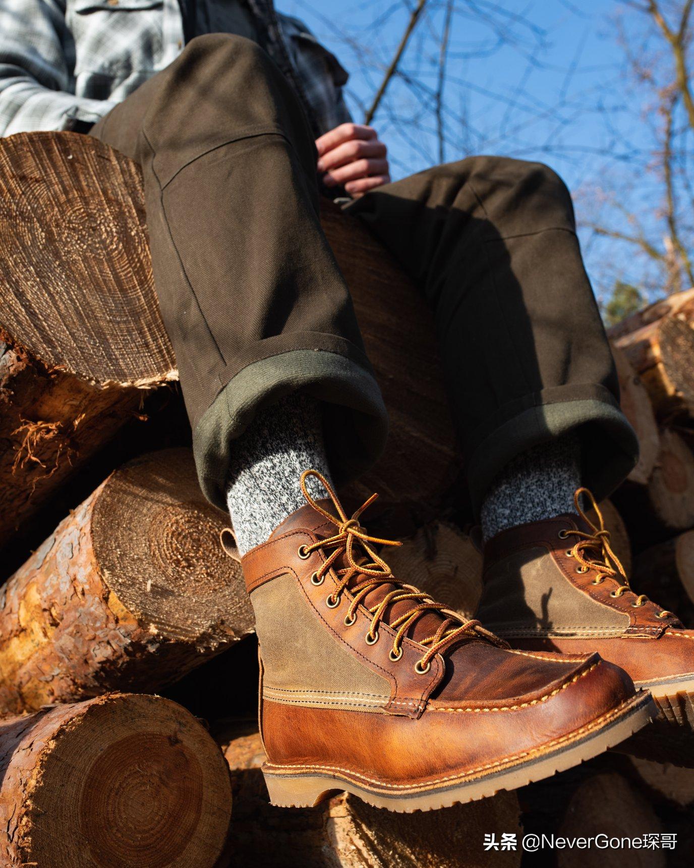 红翼redwing经典875工装靴,红翼redwing8111工装靴