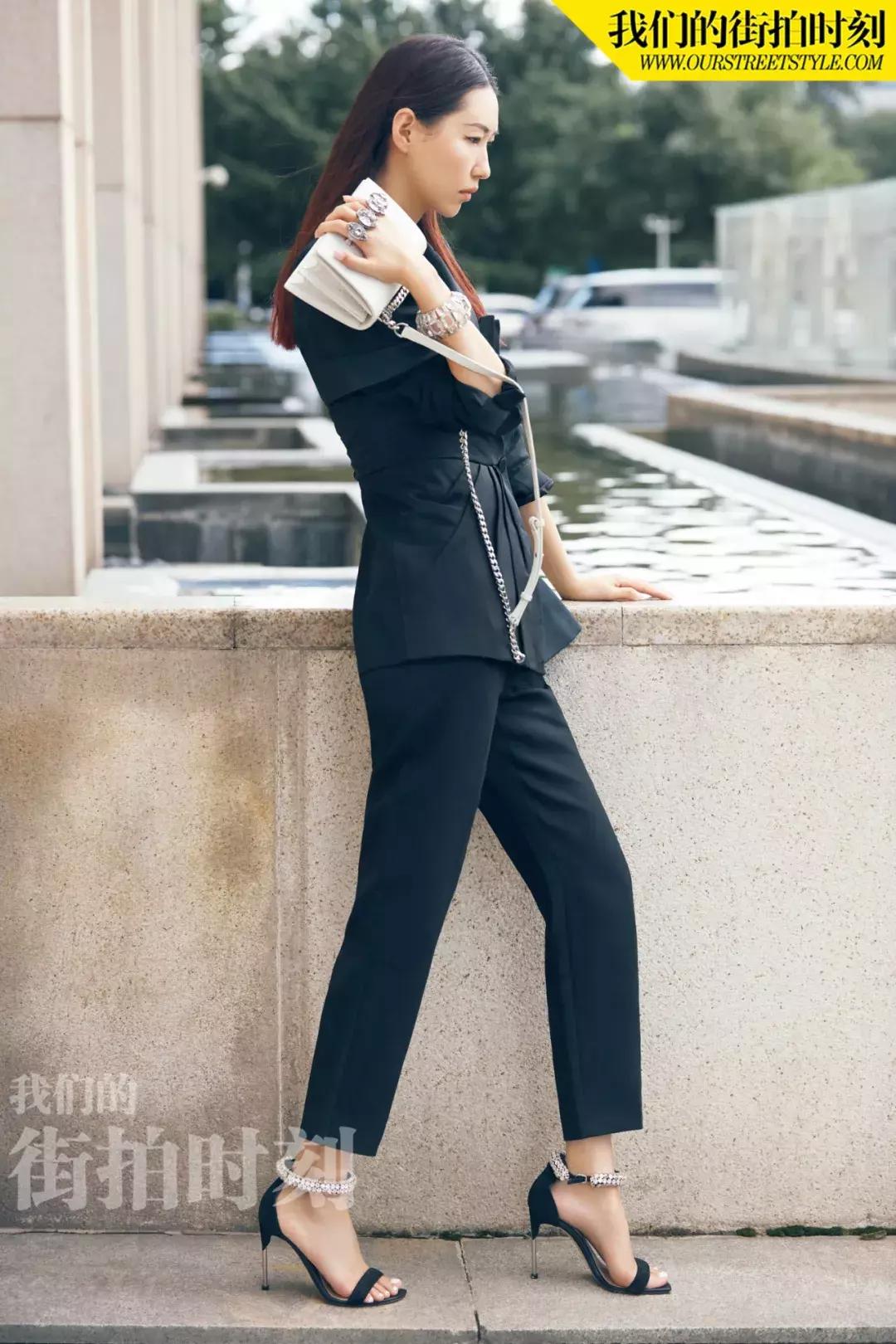 秦海璐夏季穿搭,秦海璐时尚穿搭