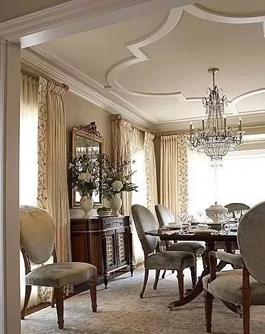 别墅窗帘最新款,100款窗帘效果图