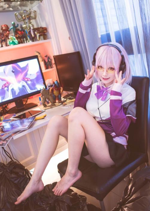 这是你的“老婆”？日本妹子COS黑贞新条莤及2B小姐姐，真是大赞