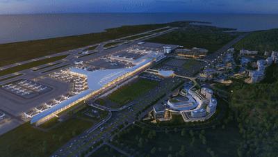 珠海国际机场扩建效果图,珠海机场扩建飞行区